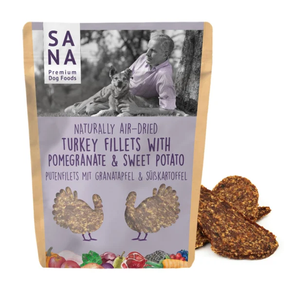 Sanadog kalkunifilee granaatõuna ja bataadiga 100 & 500 g