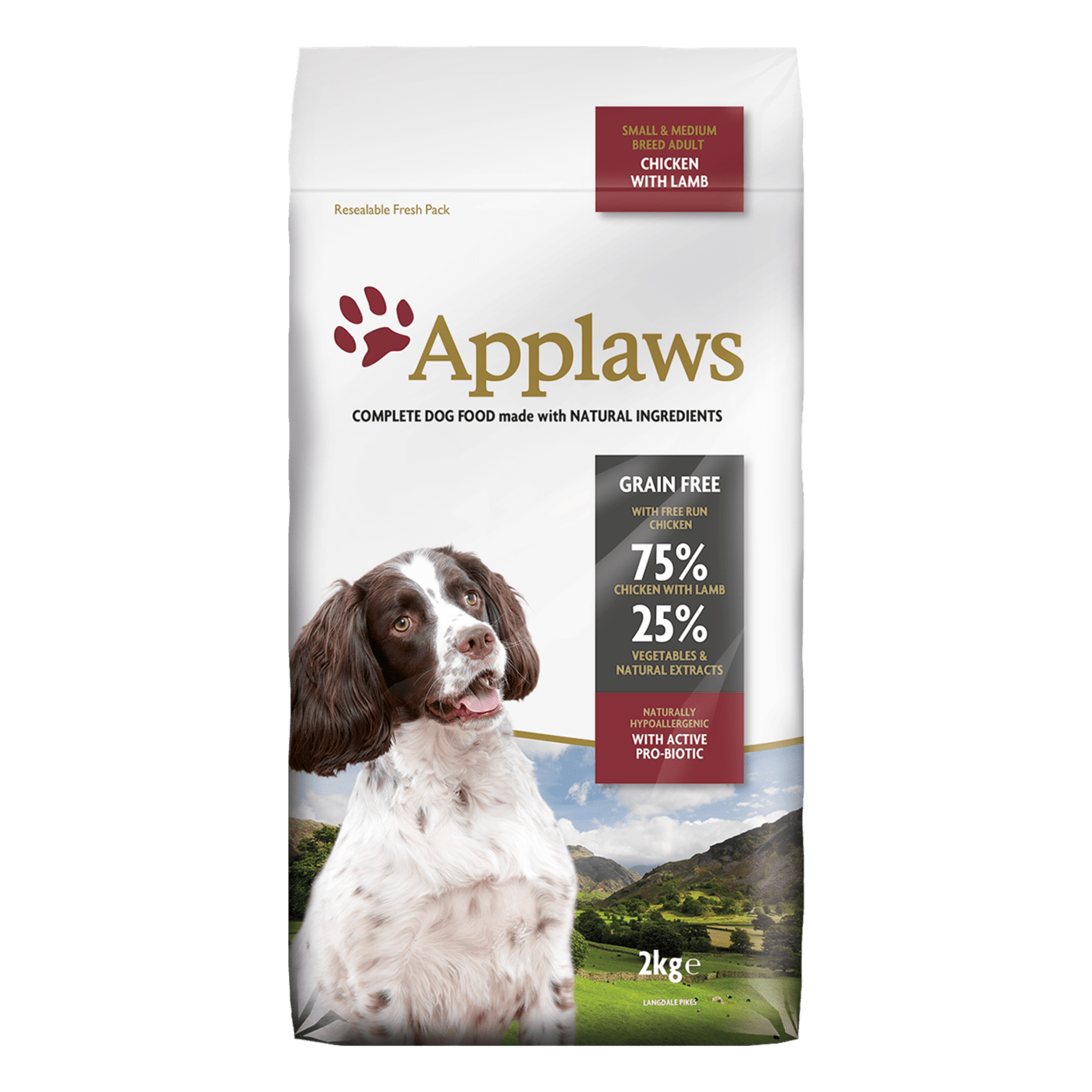 Applaws koeratoit väiksele ja keskmisele koerale kana ning lambaga