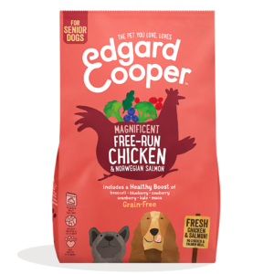 Edgard Cooper koeratoit seeniorile vabapidamise kana ja Norra lõhega 2.5 kg & 7 kg