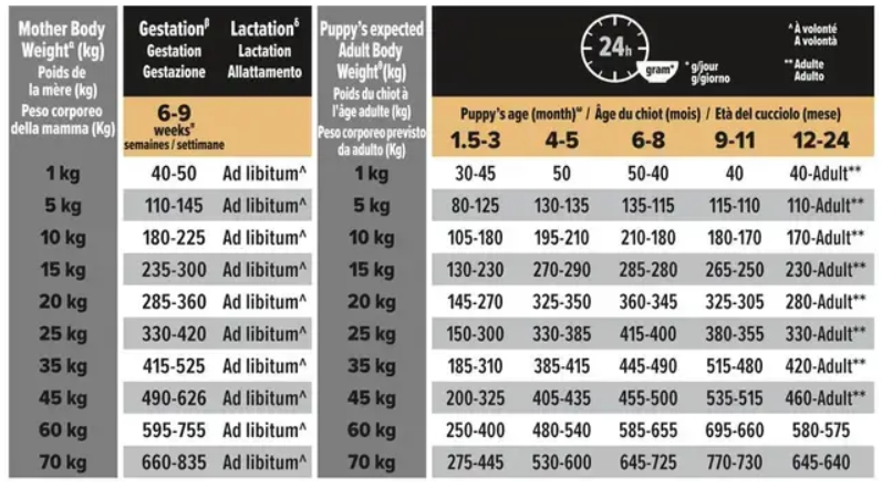 Pro Plan Medium PUPPY Sensitive Digestion kutsikatoit lambaga söötmisjuhend