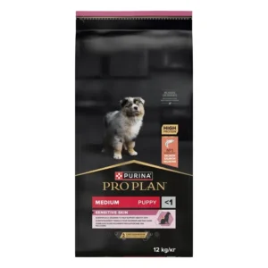 Pro Plan Medium Puppy Sensitive Skin kutsikatoit lõhega 3 kg & 12 kg