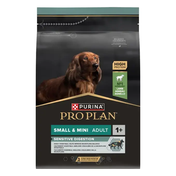 Pro Plan Small and Tiny Adult Sensitive Digestion koeratoit lambaga