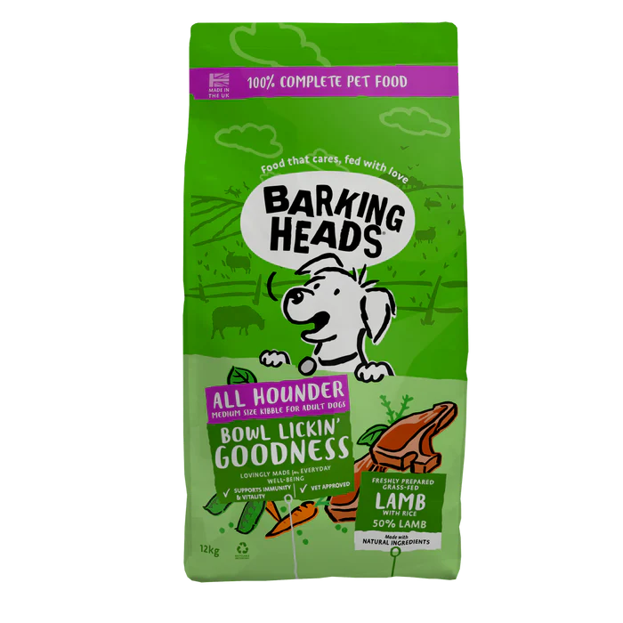 Barking Heads koeratoit lambaga 12 kg